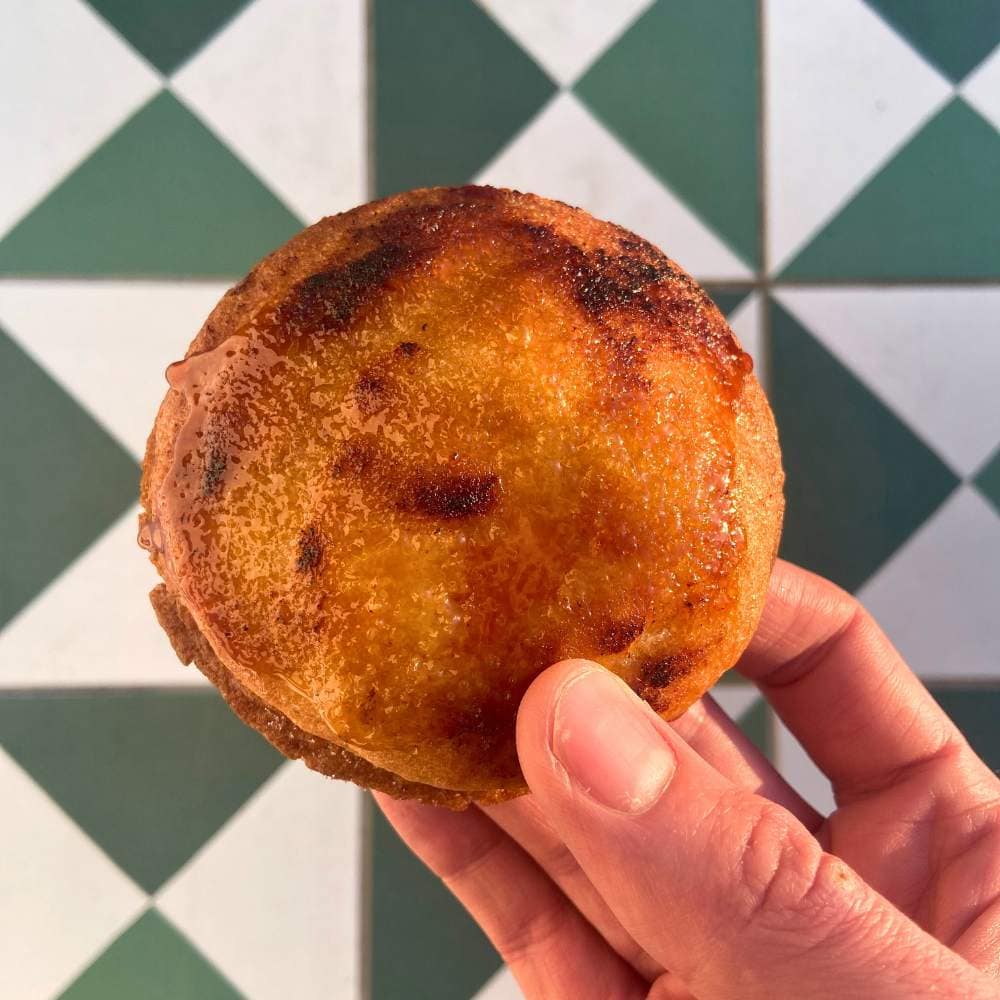 Creme brulee cookie
