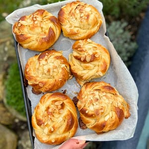 Almond Brioche Pastries (pack of two)