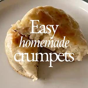 Homemade Crumpet