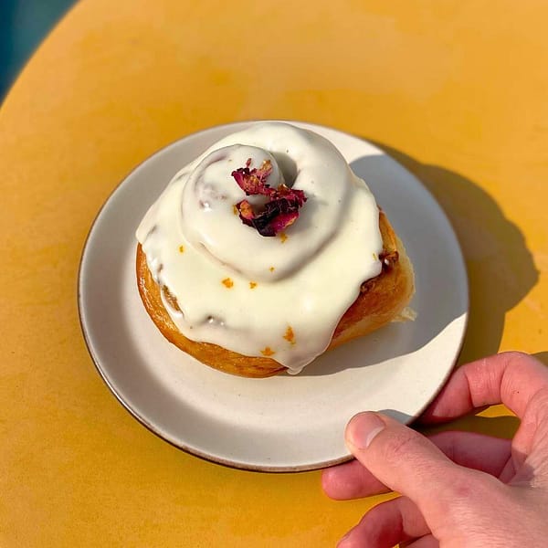 Orange, Pistachio and Cinnamon Bun