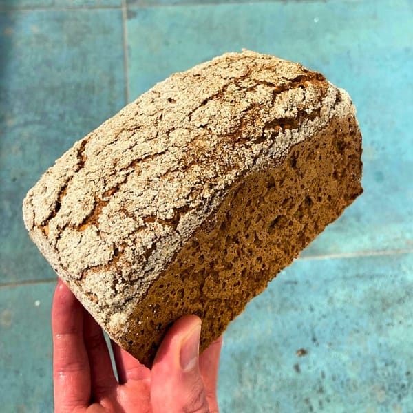 Sourdough Rye bread tin