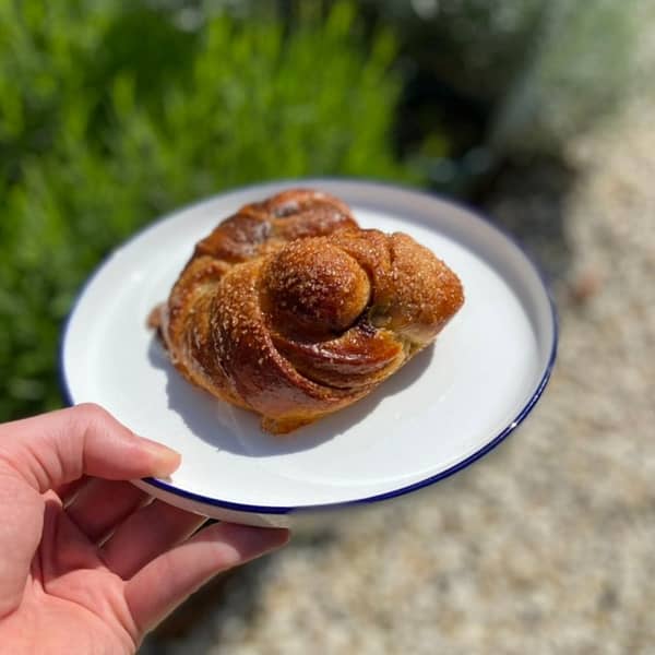 Spiced brown sugar bun